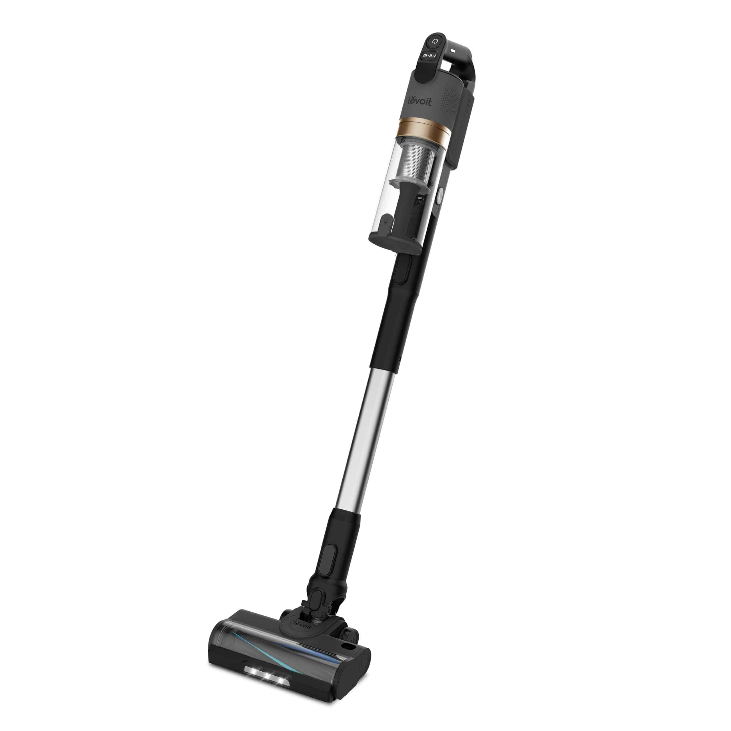 resigilat! aspirator vertical fara fir levoit v200, autonomie 50 min, iluminare led, 180w, container 0.75 l, filtru hepa 5 stadi - imagine 3